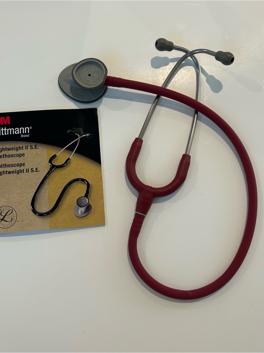 3M Littmann Lightweight II S.E. Stethoscope - Burgundy